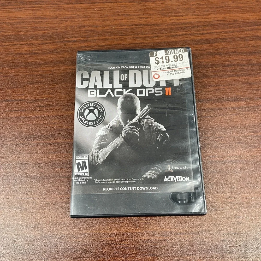 Call of Duty: Black Ops II (Xbox 360/One, 2012) First-Person Shooter Video Game
